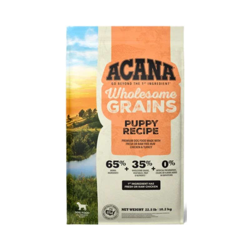 - Food for picky dogsAcana Puppy Wholesome Grain Dry Dog Food