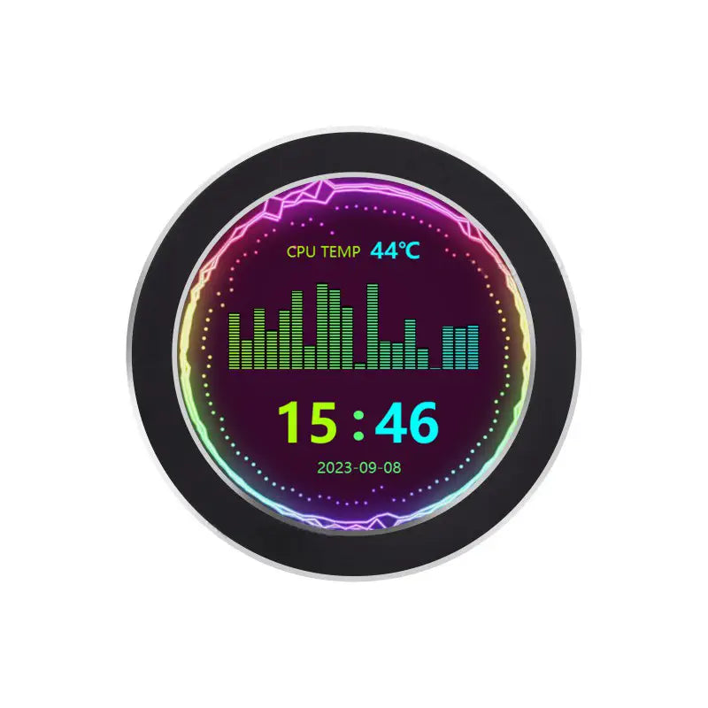 - ​​Pet toys under    yuanWaveshare 2.8-inch USB Monitor AIO LCD Screen, CPU Cooler Display (Black)