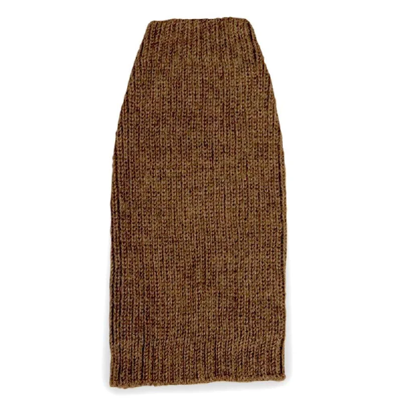 - Postoperative pet anti-licking Elizabethan collarRibbed Dog Sweater Natural
