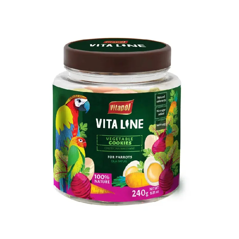 - Rabbit grass rack to prevent waste food boxA & E Cages Vitapol Vita Line Vegetable Cookies for Parrots 240 g