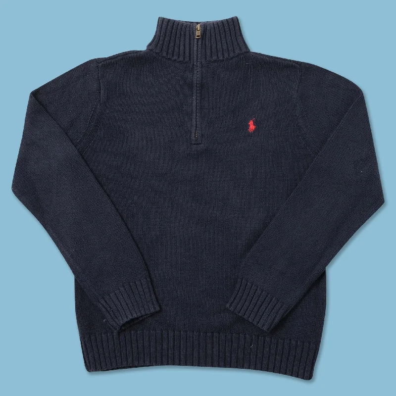 - Cat hair ball removal and hair removal creamVintage Polo Ralph Lauren Q-Zip Knit Sweater XSmall