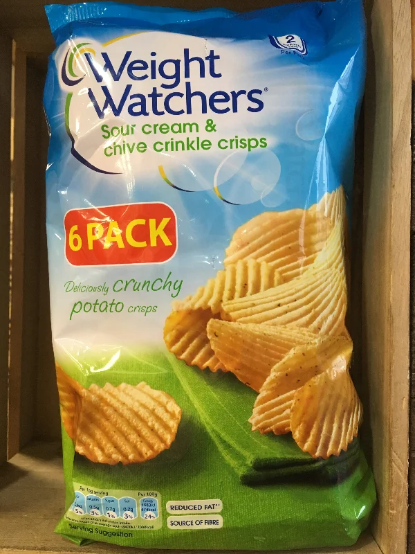 - Natural latex pet mattressWeight Watchers Sour Cream & Chive Crinkle Crisps 6x Pack