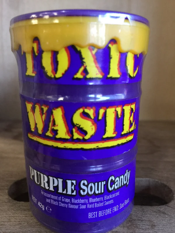 - Cat hair ball removal and hair removal creamToxic Waste Purple Sour Candy 42g
