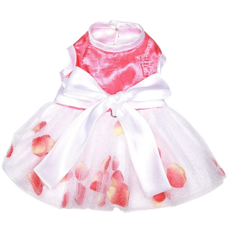 - Winter warm clothes for short-haired dogsThe Flora Dog Dress