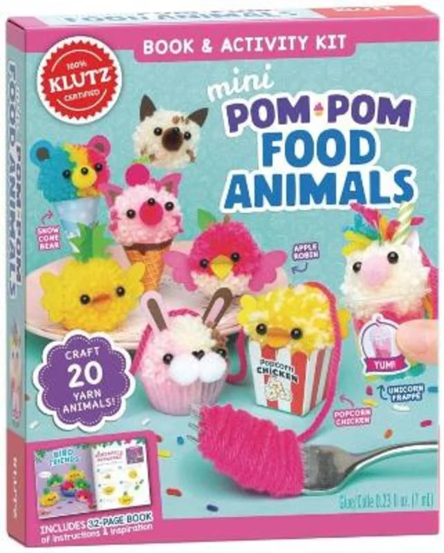 - Pet vitamin complex nutrition tabletsMini Pom-Pom Food Animals