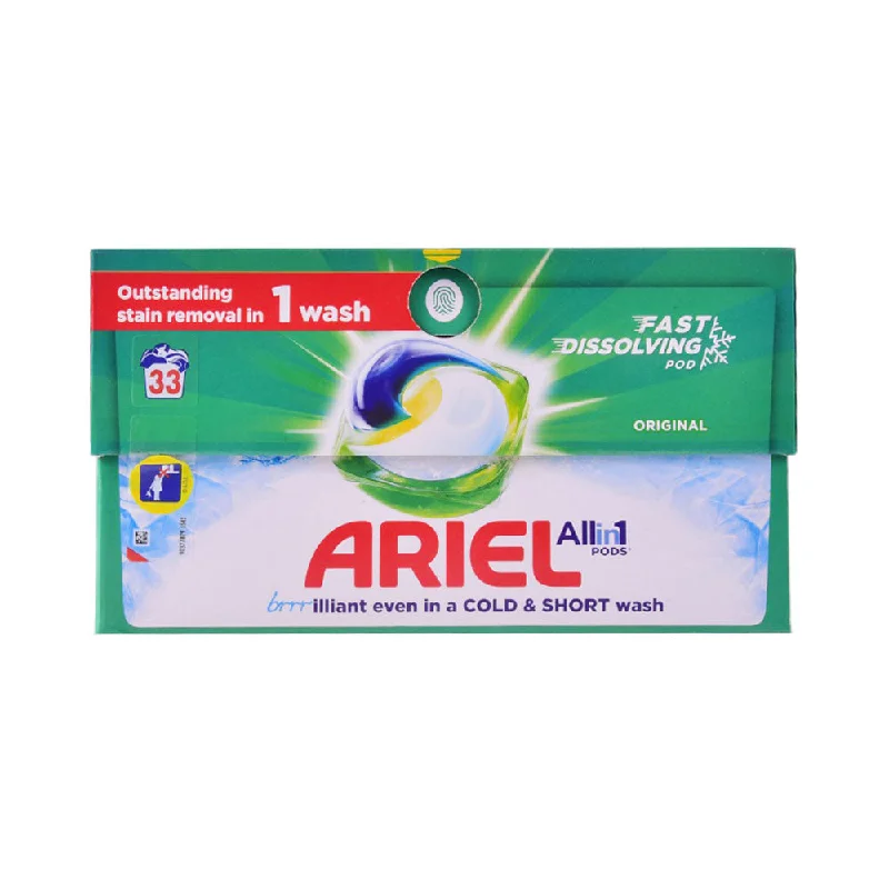 - Rabbit grass rack to prevent waste food boxARIEL WASHING POWDER ALL IN 1 PODS 33 ORIGINAL WASHES COLD W - Rabbit grass rack to prevent waste food boxARIEL WASHING POWDER ALL IN 1 PODS 33 ORIGINAL WASHES COLD W