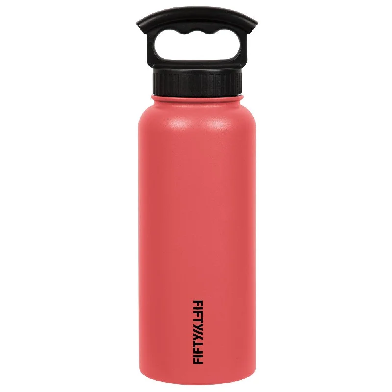 - Dog anti-slip matV34001CR0 34 Oz Coral Bottle with 3 Finger Grip Cap