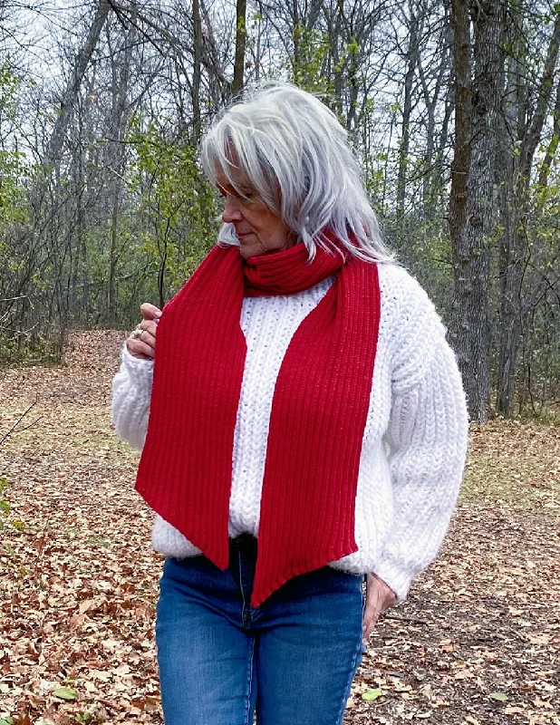 - Organic cotton dog bibsKnit Kit - The 2x2 Ribbed Scarf