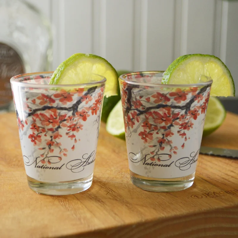 - Remote interactive pet feederCherry Blossom Shot Glass: Set of 2
