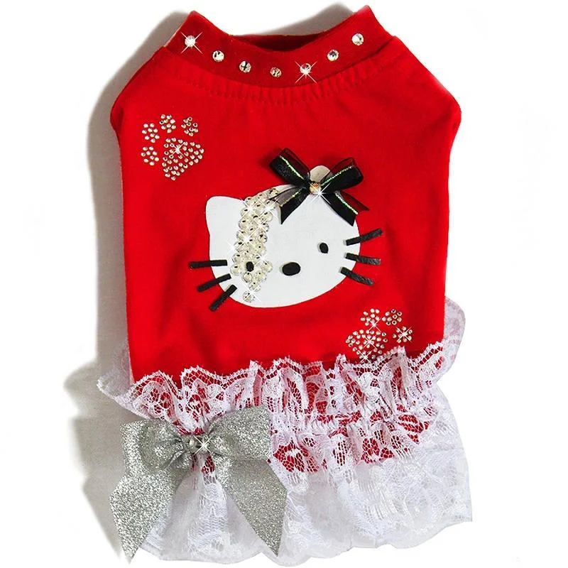  -Anti-scratch sofa protective coverHello Kitty Lightning Red Couture Dog Shirt