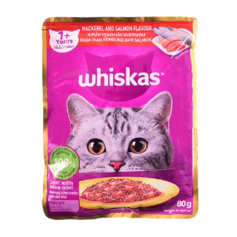 - Custom pet birthday cakeWHISKAS CAT FOOD MACKEREL SALMON FLAVOUR 1+YEAR POUCH 80 GM