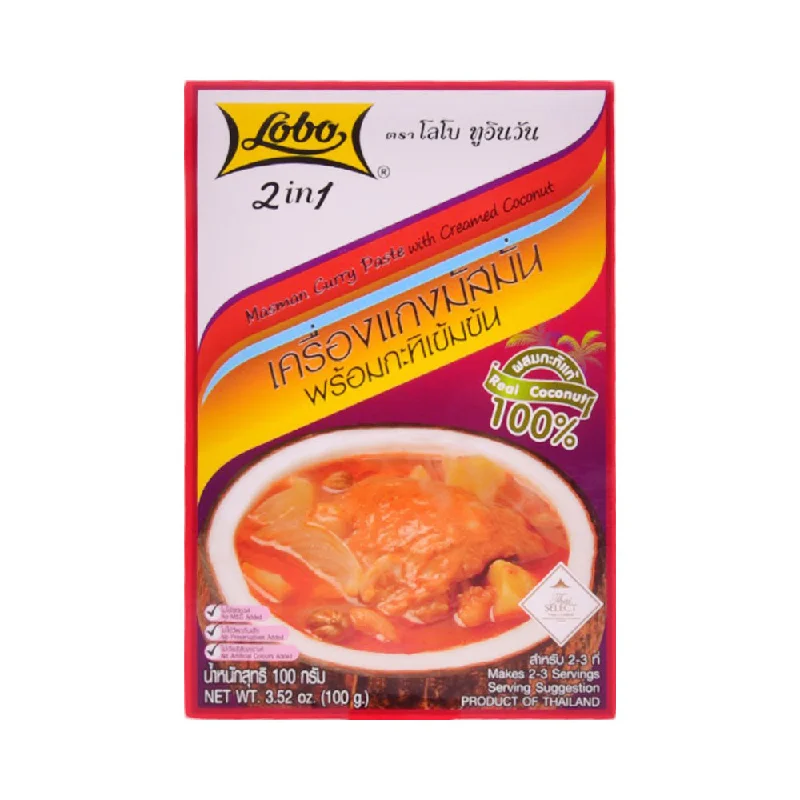  -Explosion-proof leash FOR LARGE dogsLOBO 2IN1 MASMAN CURRY PASTE WITH CREAMED COCONUT 100G