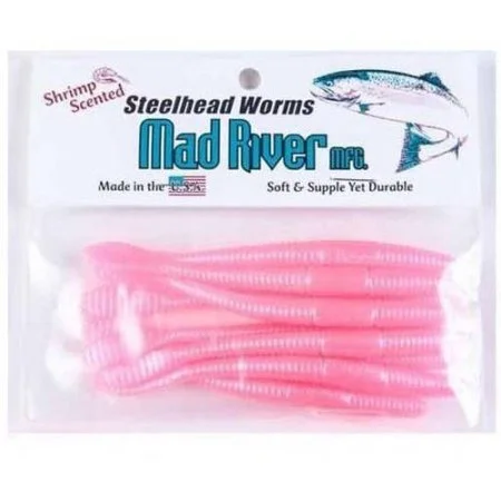 - Postoperative pet anti-licking Elizabethan collarMad River Steelhead Worms | Pink Pearl; 3 in.