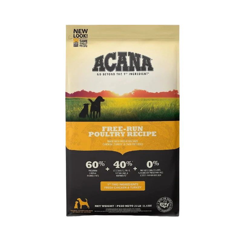 - Dog food discountsAcana Free Run Poultry Dry Dog Food