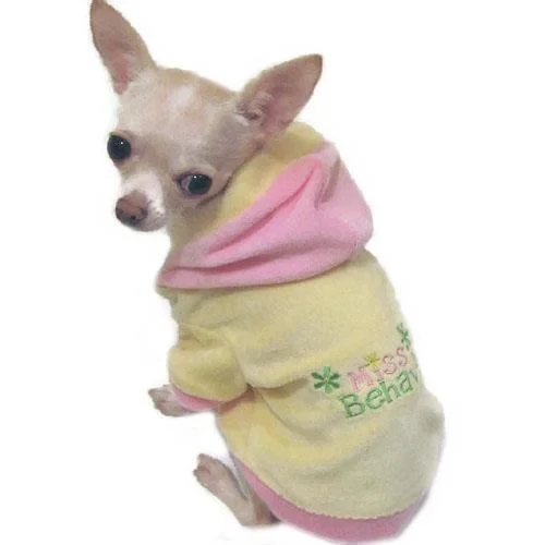 ---Miss Behaving Dog Hoodie