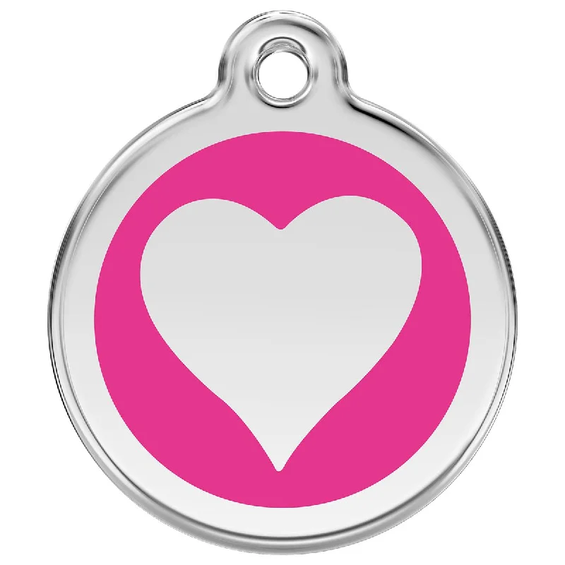 - Cat stress soothing sprayStainless Steel And Enamel Heart Hot Pink Dog ID Tag