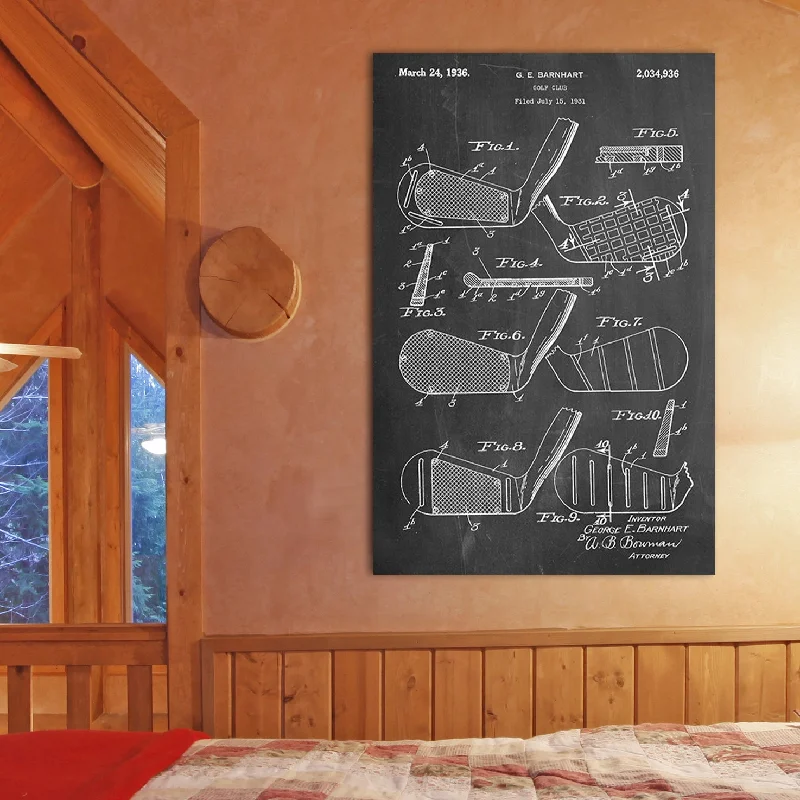 - Pet electric nail grinder silent modelGolf Club Canvas Patent Print