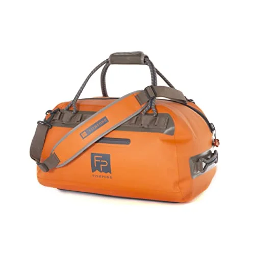 - Air box TSA certified check-inFishpond Thunderhead Submersible Duffle Bag - Eco Cutthroat Orange