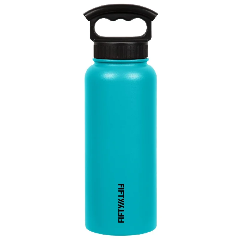 - Pet water dispenser UV sterilization versionV34001AQ0 34 Oz Aqua Bottle with 3 Finger Grip Cap