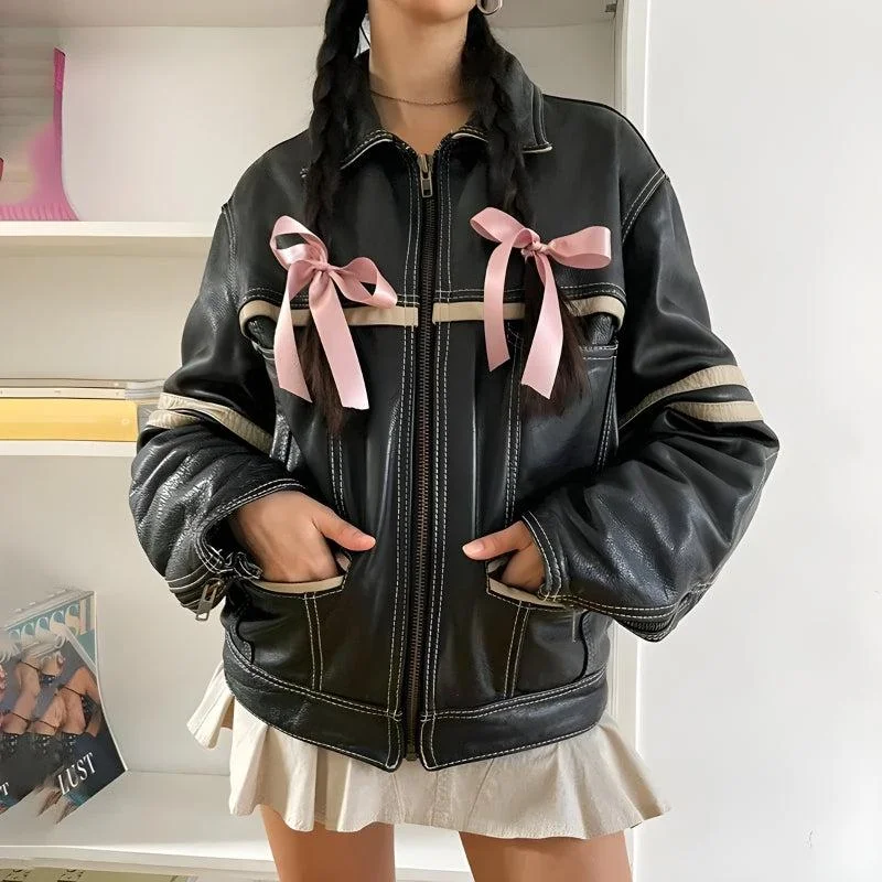 - Pet electric nail grinder silent modelVintage Grunge Biker Zip-Up Faux Leather Jacket - Pet electric nail grinder silent modelVintage Grunge Biker Zip-Up Faux Leather Jacket