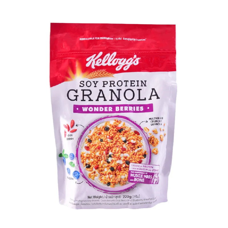 - Pet tear stain cleaning wipesKELLOGGS CEREAL SOY PROTEIN GRANOLA WONDER BERRIES 220G - Pet tear stain cleaning wipesKELLOGGS CEREAL SOY PROTEIN GRANOLA WONDER BERRIES 220G