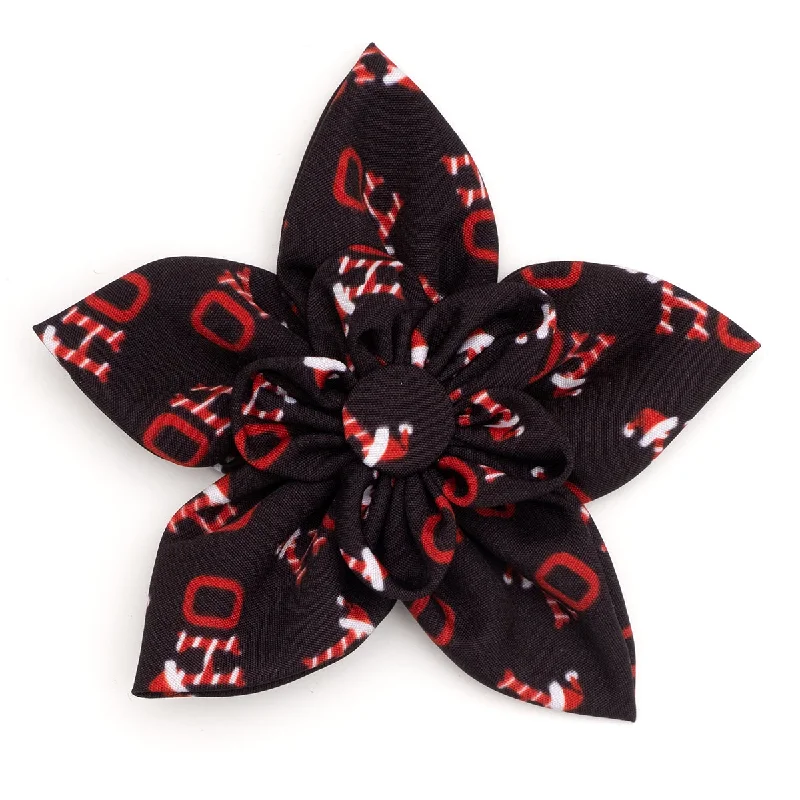 Focus on health and safety:Ho Ho Ho! Dog Collar Flower