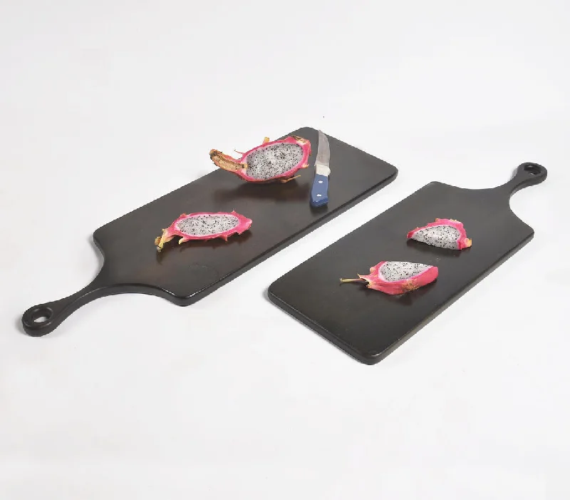 Pet ProductsDark Polished Acacia Cutting Boards (set of 2)