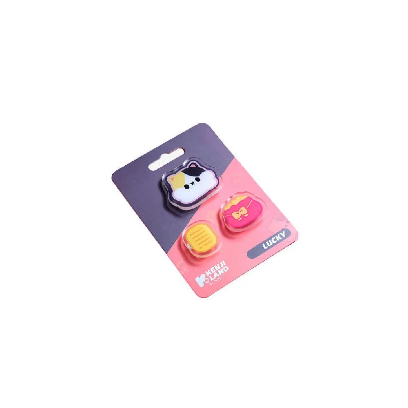   . **Pet water dispenser is silent**Acrylic Pin Badges 3pcs - Lucky Cat