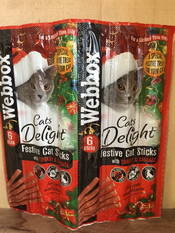 - Car dog seat beltWebbox Festive Turkey & Sausage Cat Treats 6 Sticks 30g