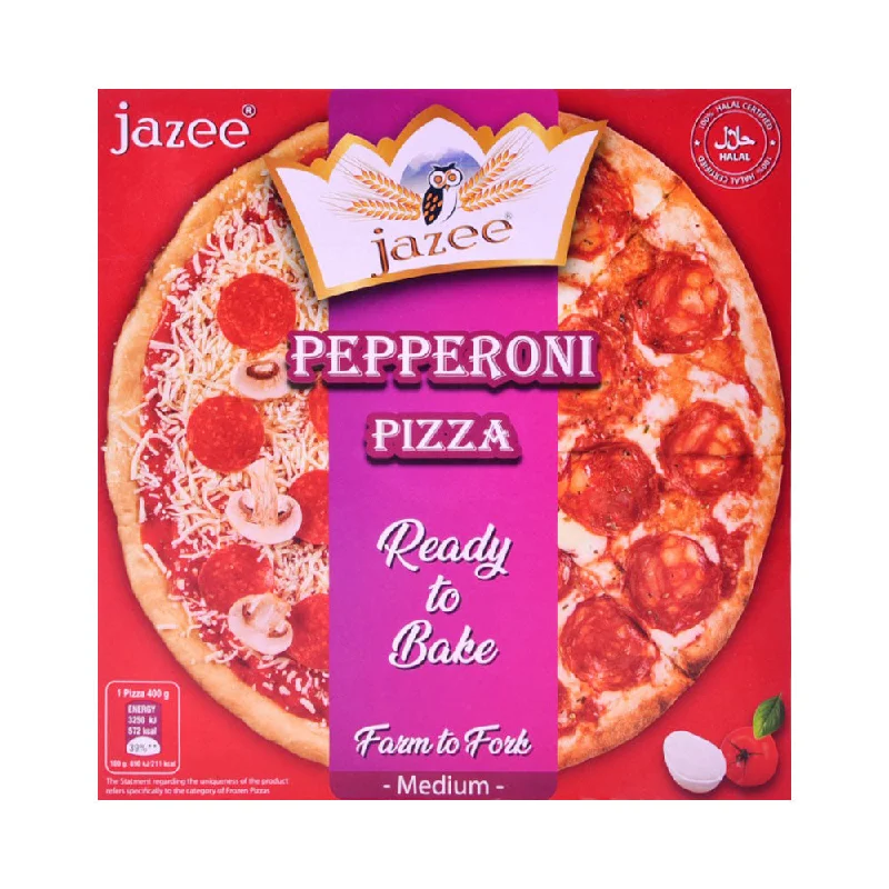 - Pet water dispenser UV sterilization versionJAZEE PEPPERONI M PIZZA 400 GM