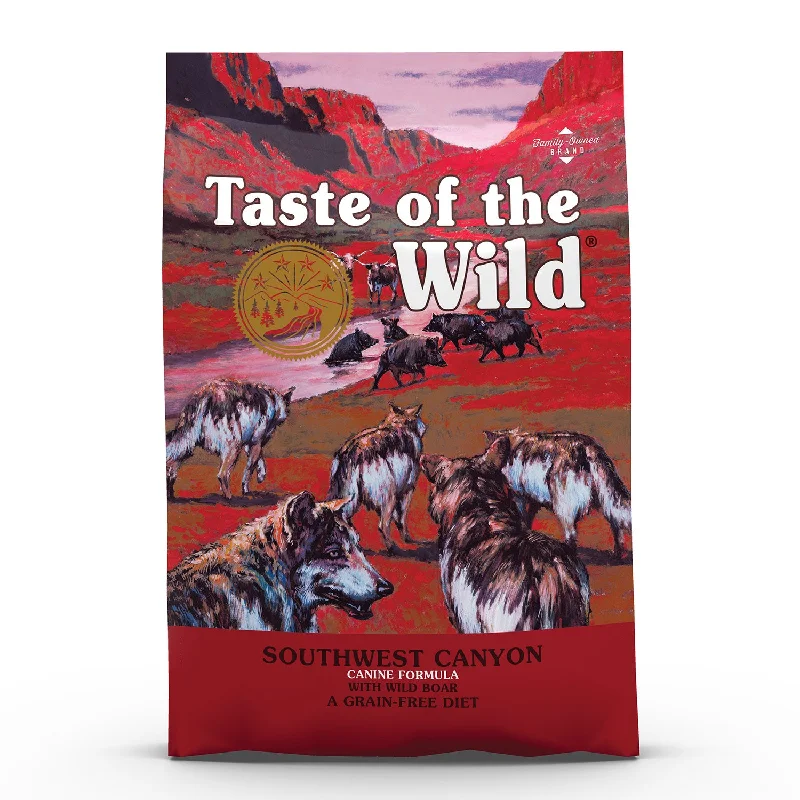 - Royal Canin dog food recommendationTaste of the Wild Grain Free Southwest Canyon Adult Dry Dog Food