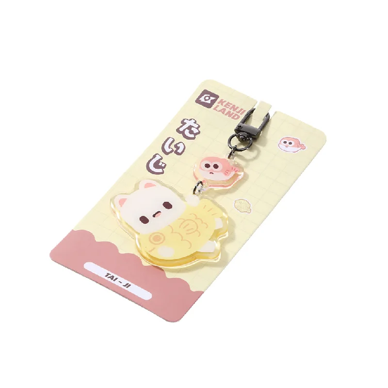   . **Dog bathing brush massage**Acrylic Keyring - Kland Tai - Ji