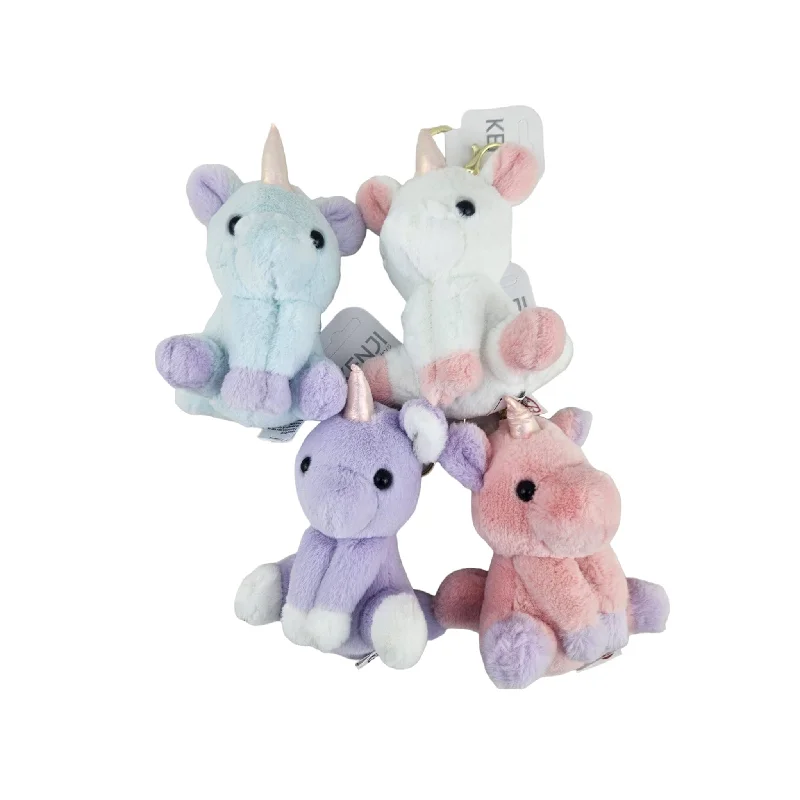  . **Pet toys are bite-resistant and wear-resistant**Mima Fluffy Unicorn Keyring