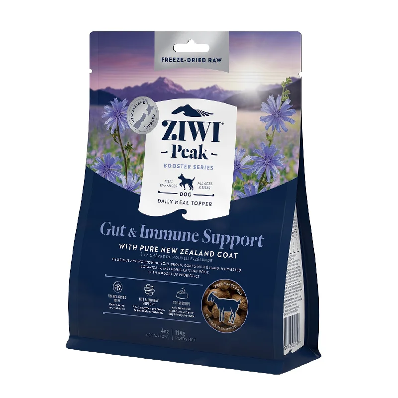  -Chicken-flavored dog foodZIWI Peak Freeze Dried Dog Booster Gut & Immunity