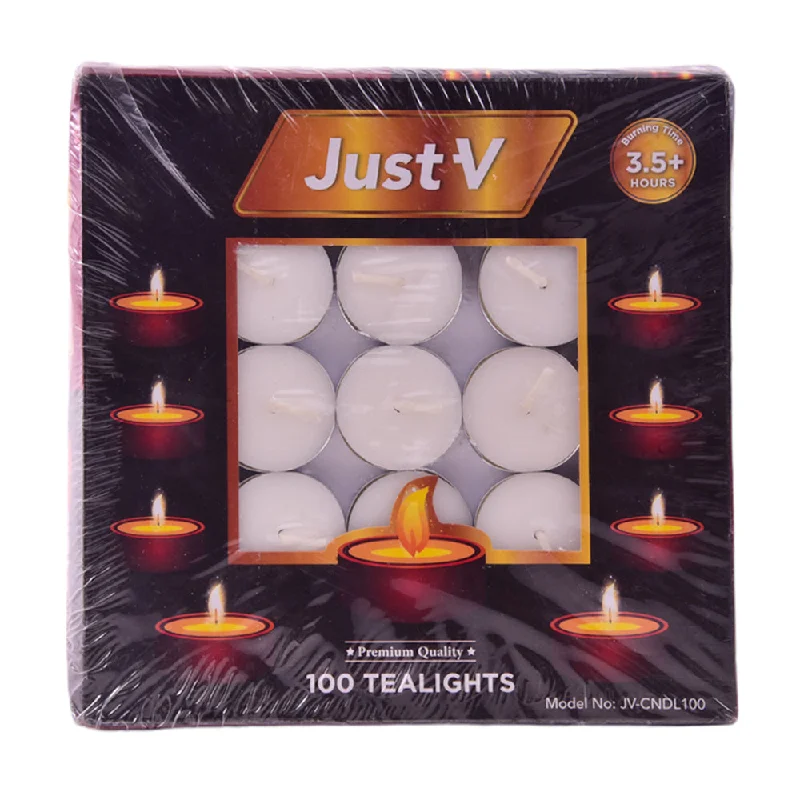 - ​​Christmas pet Christmas clothingJUST V TEALIGHTS CANDLE 100PC PACK