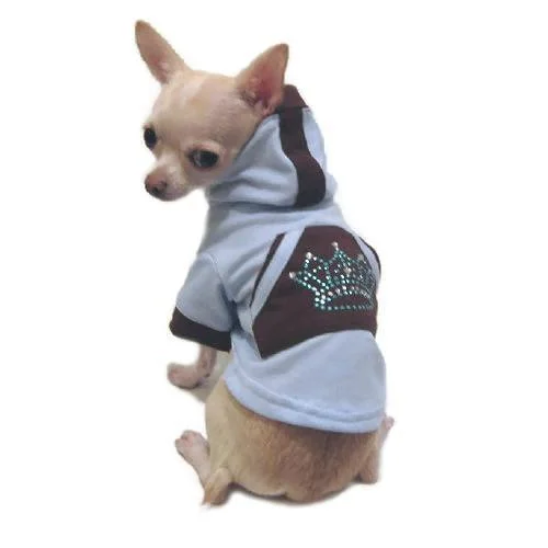 - Pet fence foldable indoorBlue Royalty Dog Hoodie