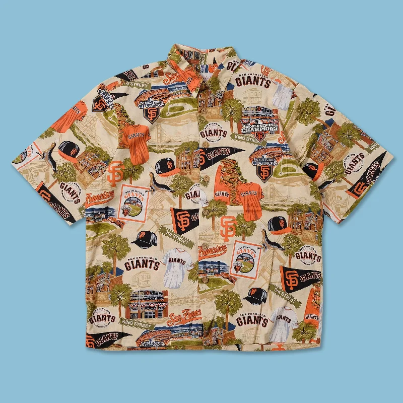 - Smart cat litter box with automatic cleaningVintage San Francisco Giants Pattern Shirt Large