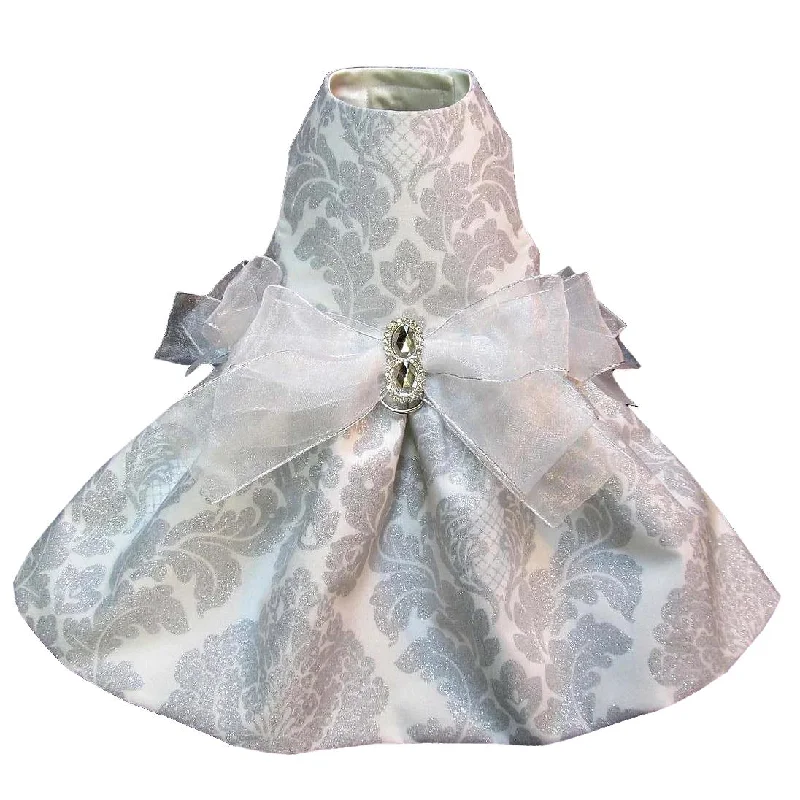 - Cat stress soothing sprayDelovely Damask Couture Dog Harness Dress