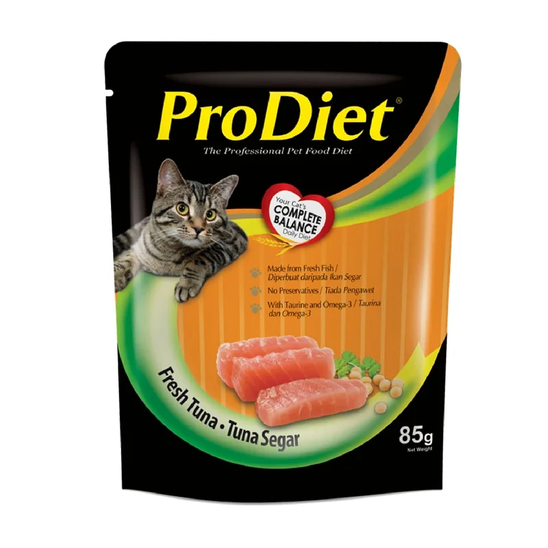  . **Ingredient-Related**  Prodiet Tuna Wet Cat Food - 85 Gm