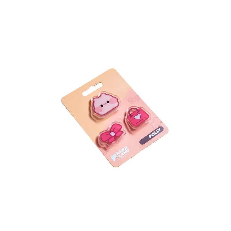  . **Pet clothes are thickened in winter**Acrylic Pin Badges 3pcs - Polly Piglet