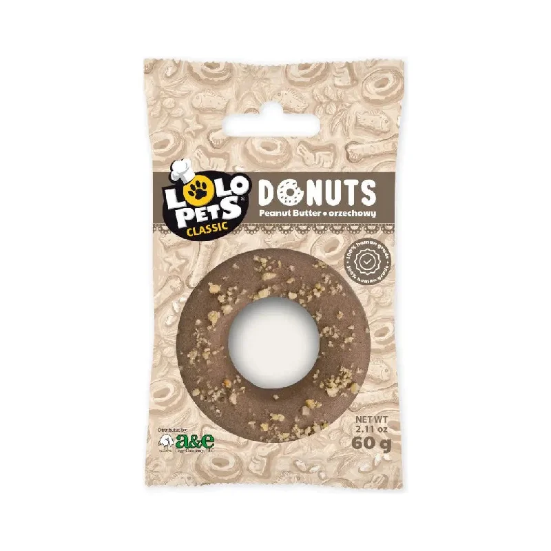 ---A & E Cages LoLo Pets Bakery Gourmet Donut Dog Treat