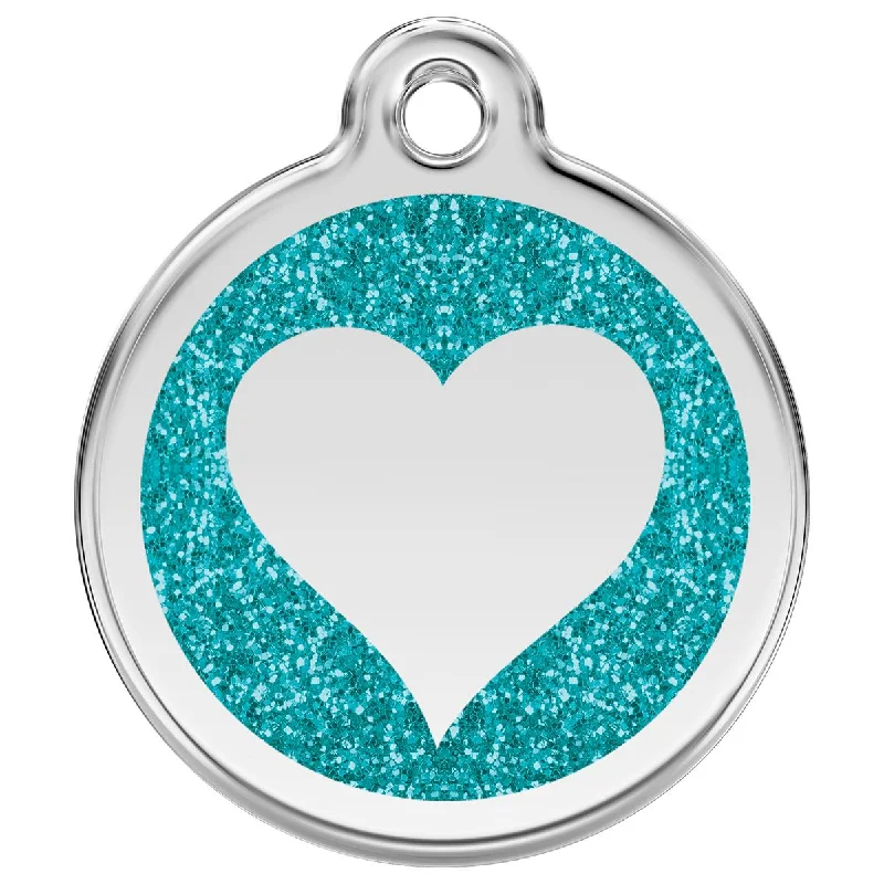- Deodorizing cat litter tofu litterStainless Steel And Glitter Enamel Heart Aqua Dog ID Tag - Deodorizing cat litter tofu litterStainless Steel And Glitter Enamel Heart Aqua Dog ID Tag