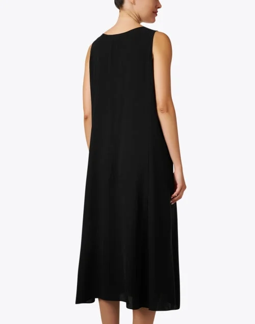 Black Silk Georgette Dress