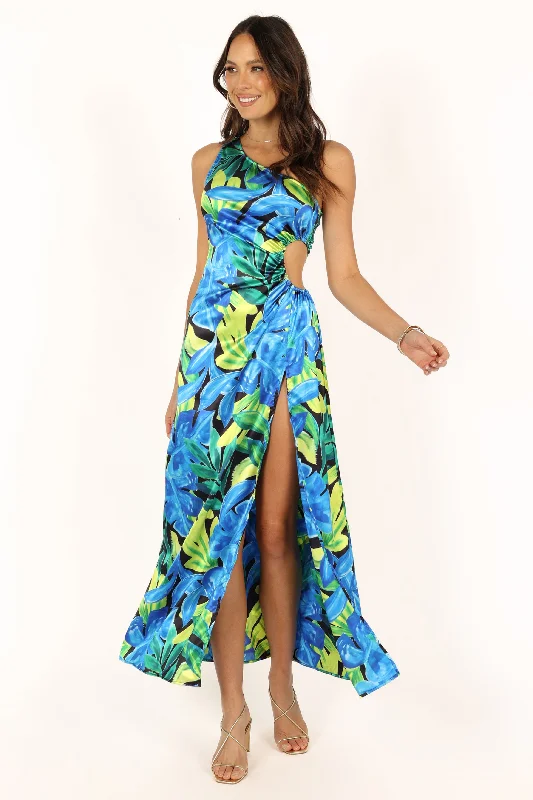 Brazilio Dress - Blue Floral