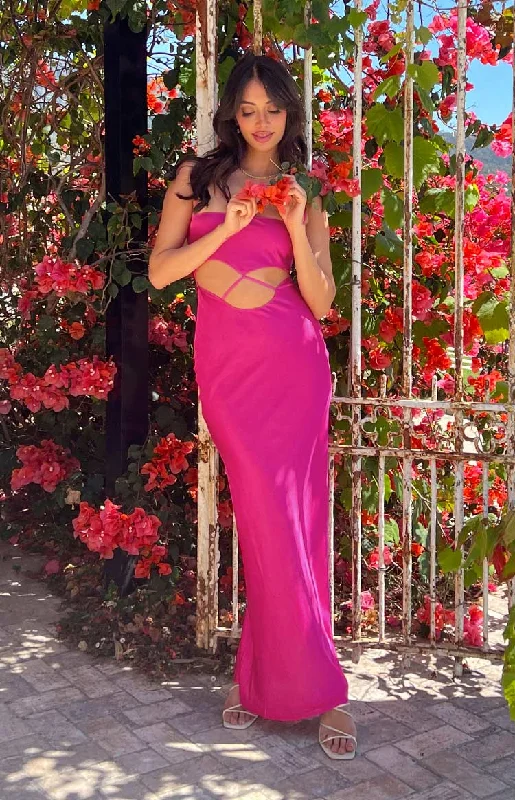 Kimmi Pink Maxi Dress