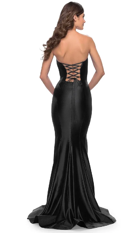 La Femme 31321 - Strapless Mermaid Classic Prom Dress