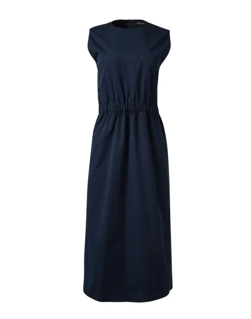 Navy Cotton Dress