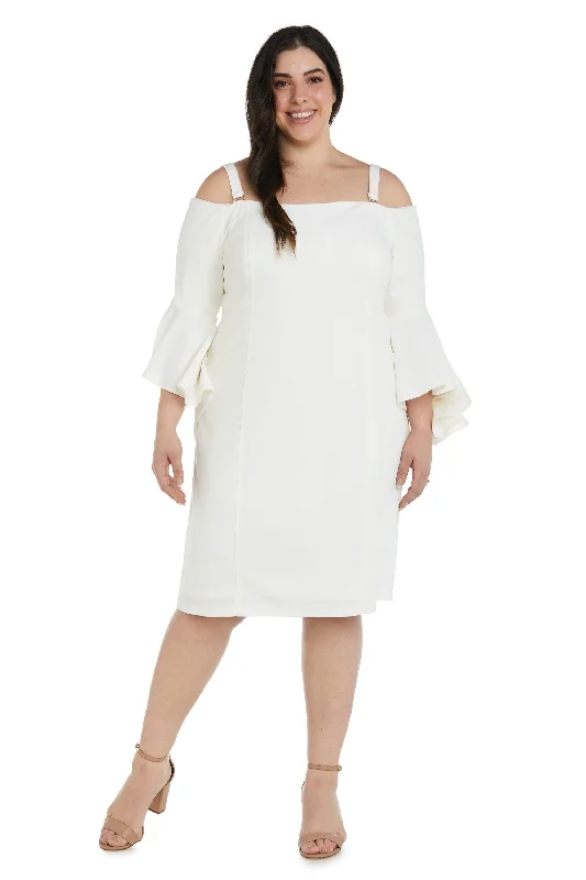 R&M Richards 2262W Short Plus Size Cocktail Dress