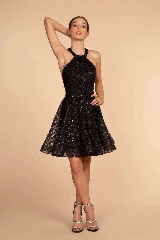 Halter Short Formal Dress Homecoming