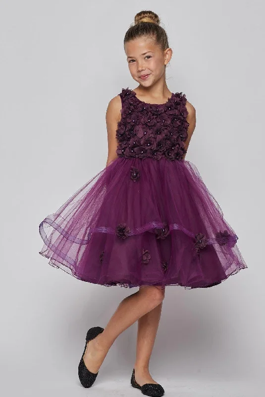 Sleeveless Short Party Flower Girls Dress Sale